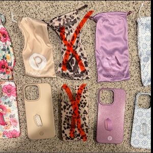 Loopy Case Set - Pastel Checkered, Cactus, and Polka Dot